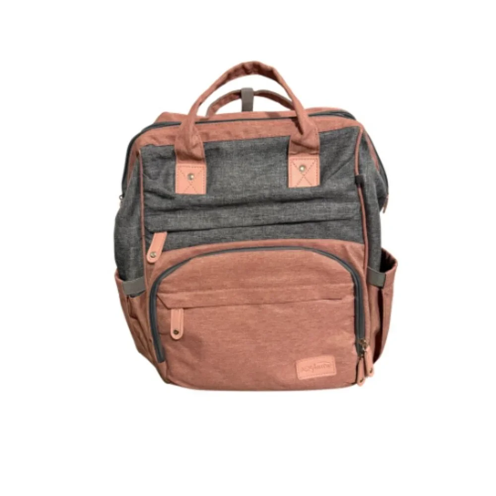 🎒 Dikaslon Waterproof Diaper Bag Backpack – Travel Baby Bag w/ Changing Pad